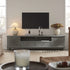 Chantilly Mid Grey 200cm Wide TV Unit - daals