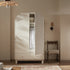 Maude Double Wardrobe, Washed White Ash with Raffia - daals