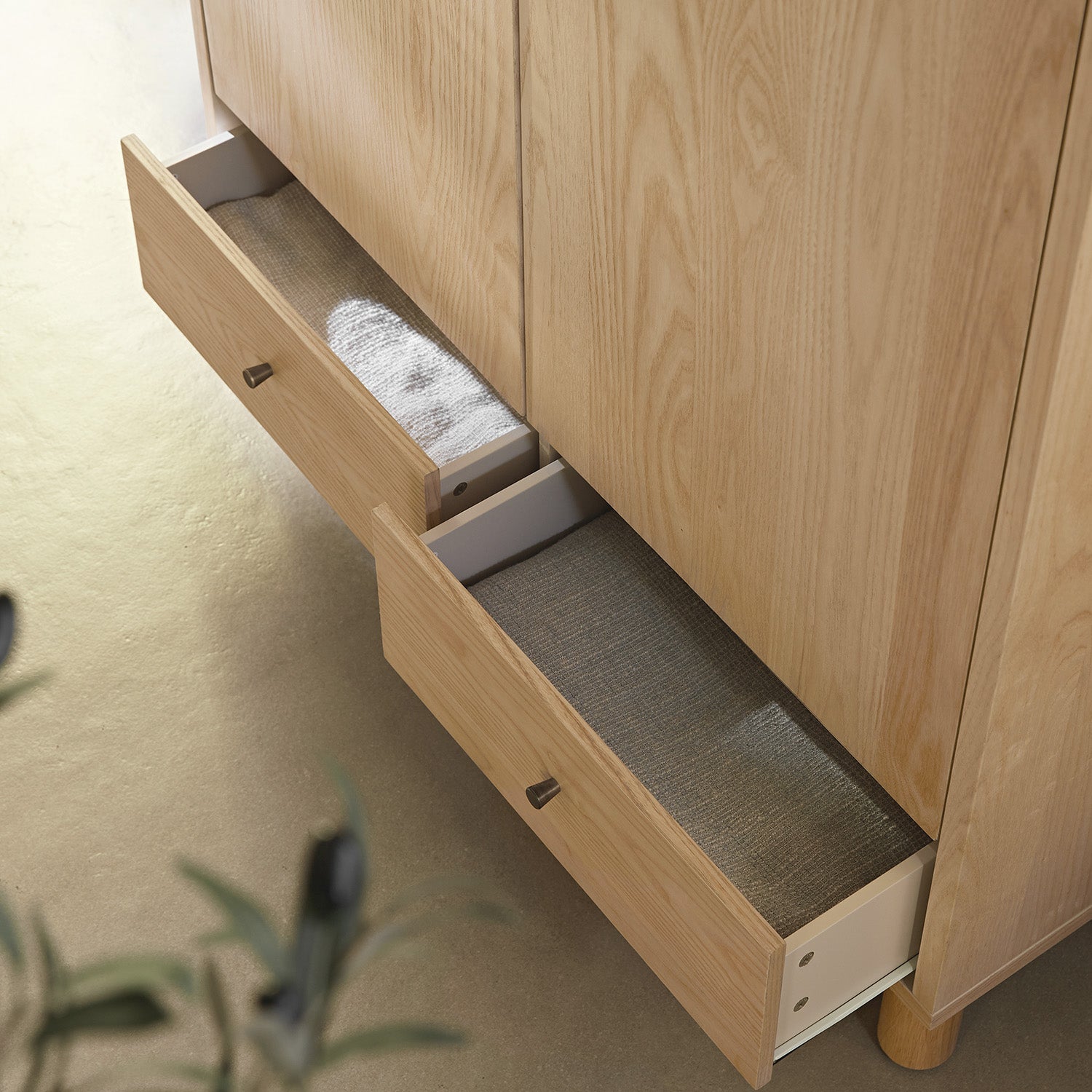 Maude Double Wardrobe, Natural Ash