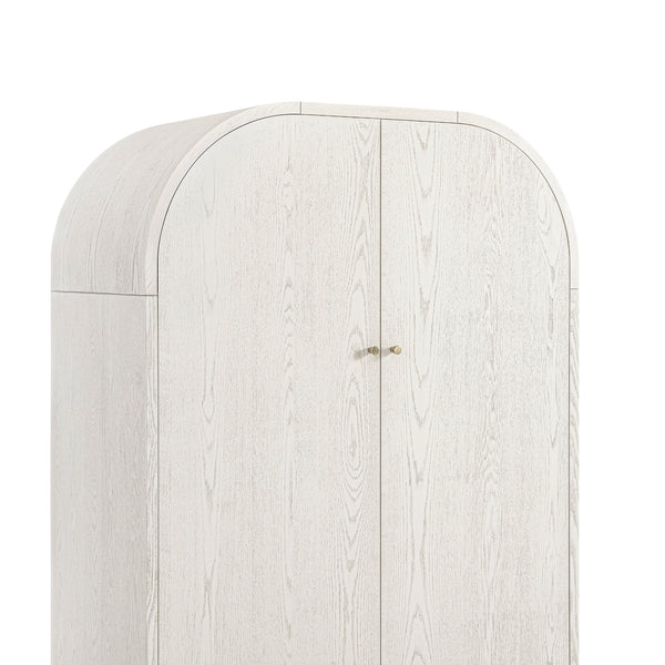Maude Double Wardrobe, Washed White Ash
