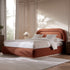 Luella Upholstered Wooden Plinth Base Storage Bed, Rust Boucle - daals