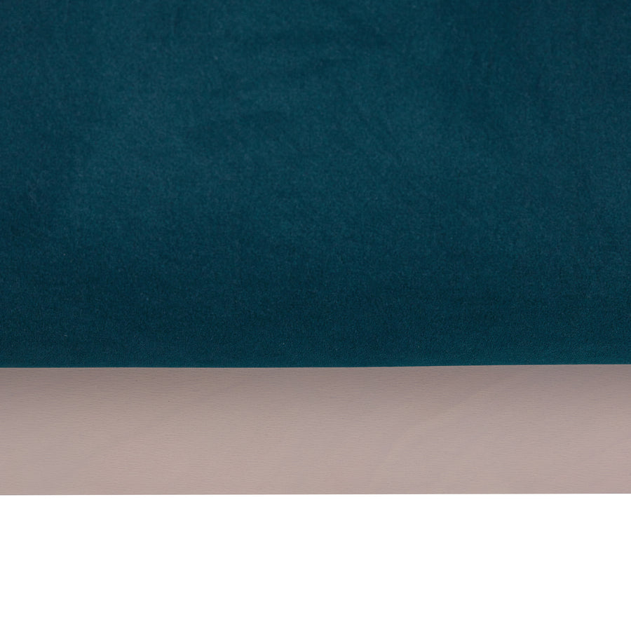 Luella Upholstered Wooden Plinth Base Storage Bed, Teal Velvet