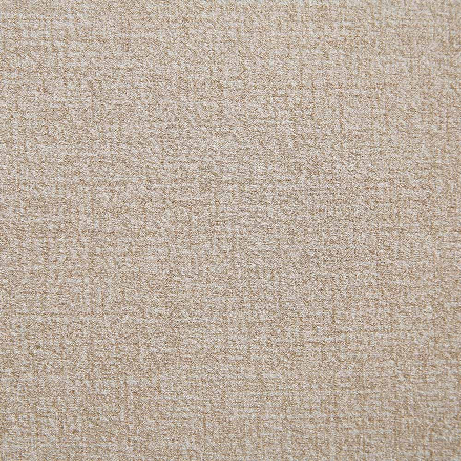 Elystan Oval Headboard Upholstered Bed, Warm Beige Fabric