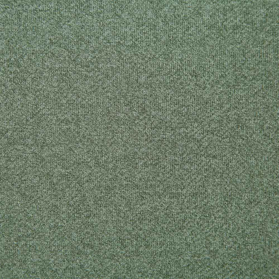 Elystan Oval Headboard Upholstered Bed, Olive Green Fabric