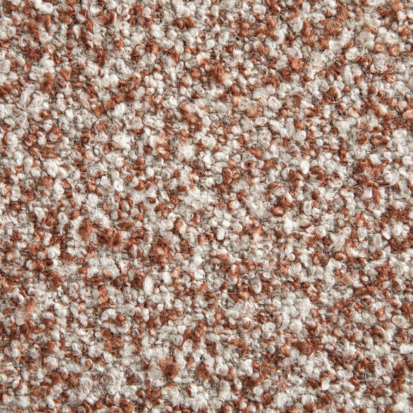 Constance Winged Headboard Ottoman Storage Bed, Musk Blush Boucle