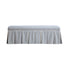 Egerton Box-Pleat Storage Bench, Blue Striped Linen