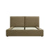 Claudine Ottoman Storage Bed, Hazelnut Velvet - daals