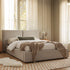 Claudine Ottoman Storage Bed, Oatmeal Weave - daals