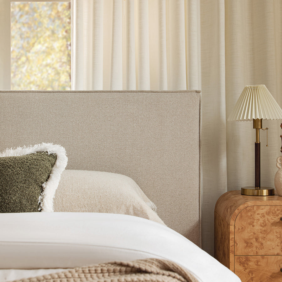 Claudine Ottoman Storage Bed, Oatmeal Weave - daals
