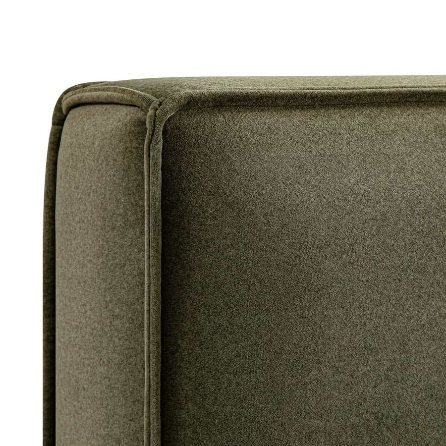 Forte Drawer Storage Bed, Dried Herb Mohair
