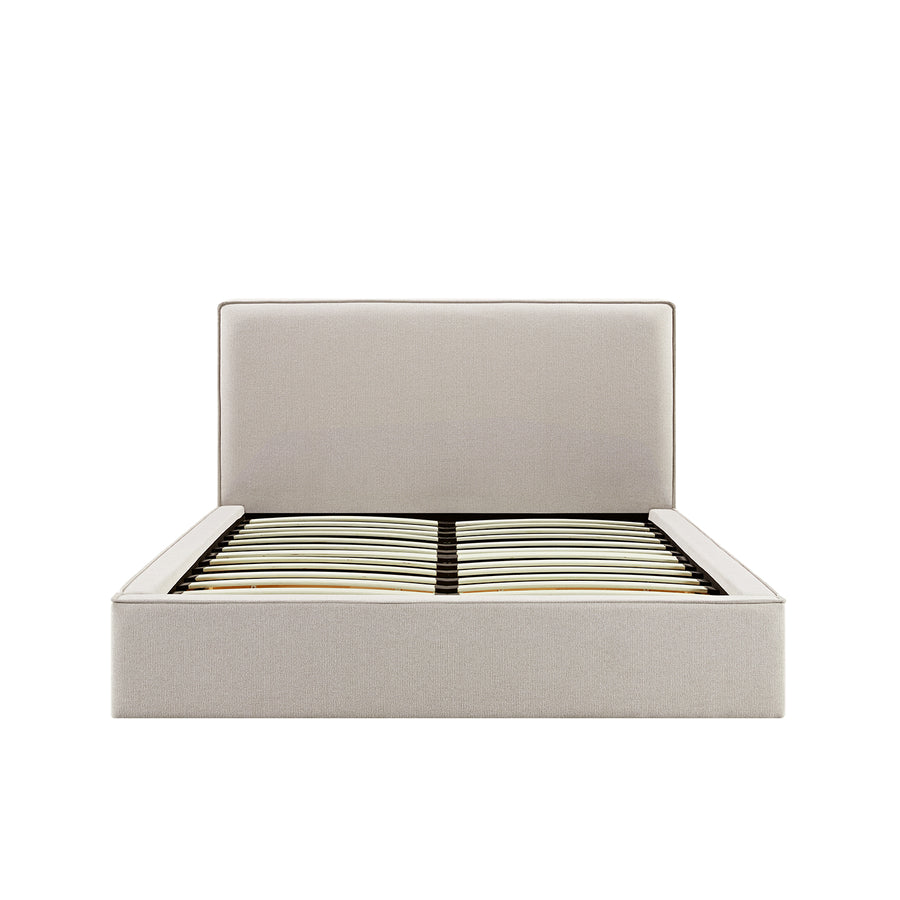 Forte Drawer Storage Bed, Oatmeal Weave