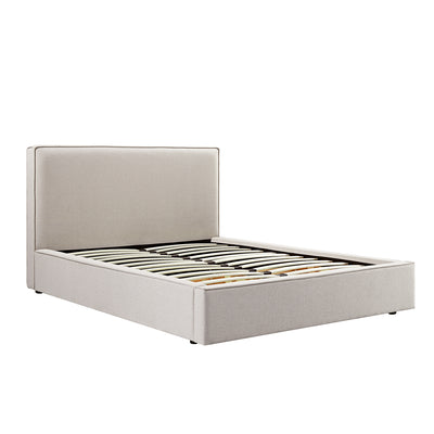Forte Drawer Storage Bed, Oatmeal Weave