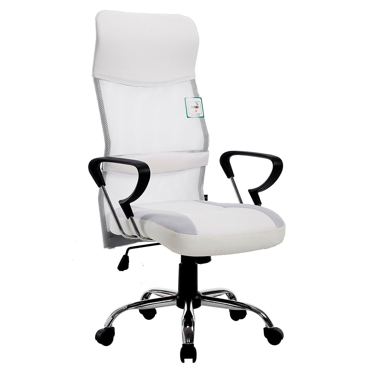 Mesh white online office chair