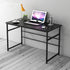Sleek Design Computer Desk Home Office Table 100 x 50 x 72 cm , Black Colour - daals