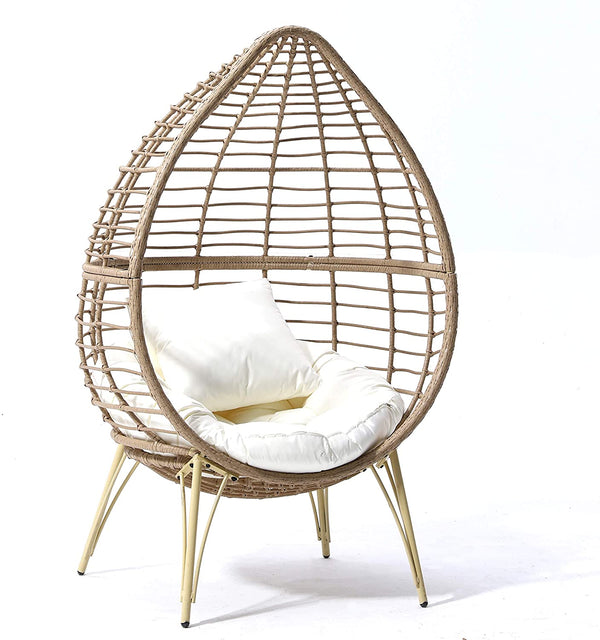 Caspian Rattan Cocoon Chair