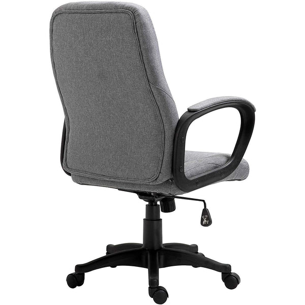 Swivel Office Desk Chair MO19 Grey Fabric
