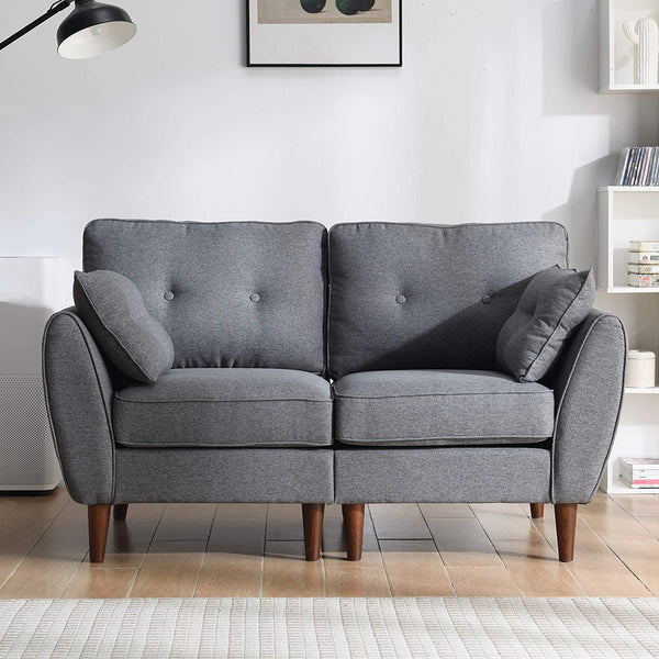 Brooks Fabric Sofa range in Grey Fabric