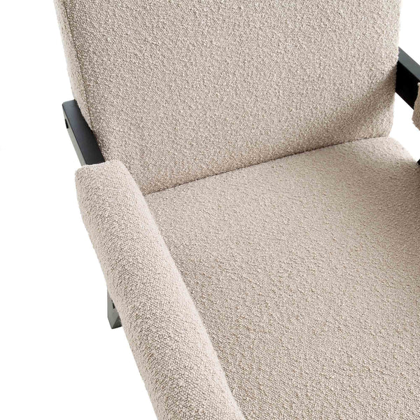 Chinnor Sand Boucle Accent Chair