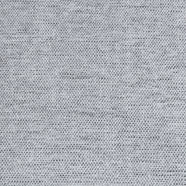 Noak 2-Seater Grey Woven Fabric Sofa with Chrome Legs