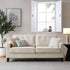 Harper 3 - Seater Slope Arm Beige Woven Fabric Sofa - daals