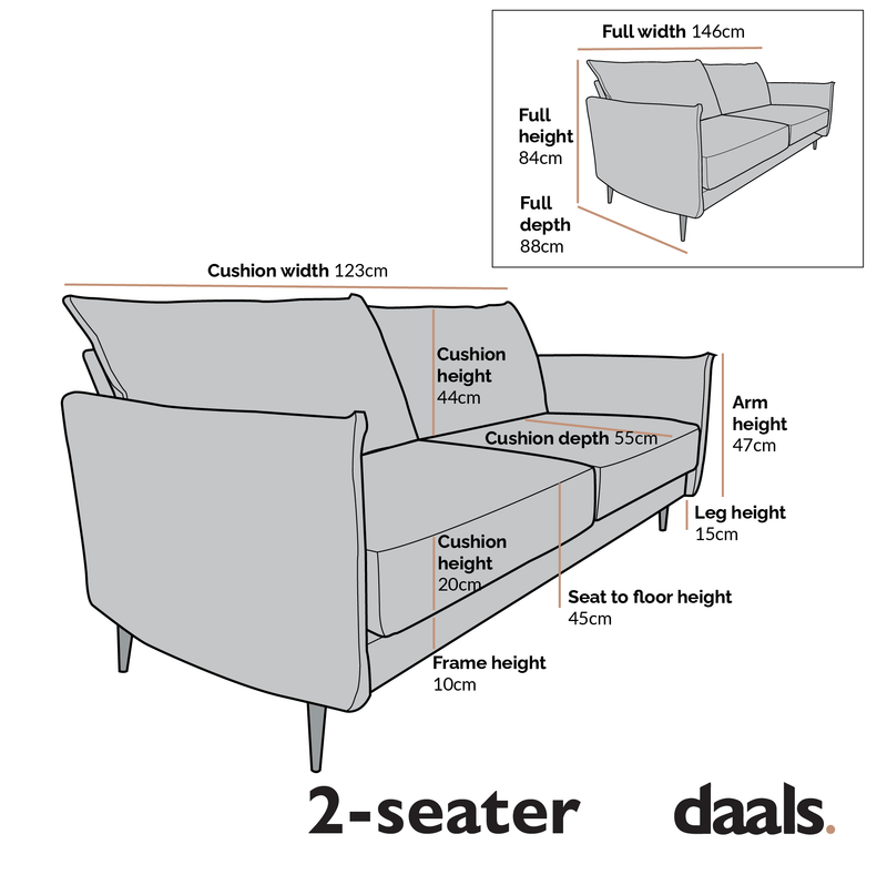 Bari Light Grey Brushed Fabric Sofa