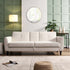 Latimer Beige Woven Fabric 3 - Seater Storage Sofa Bed - daals