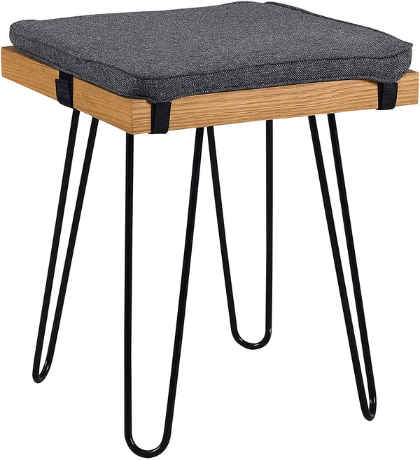 MEILEN Oak Dining Table Set with 2 Stools and 1 Dining Bench - daals