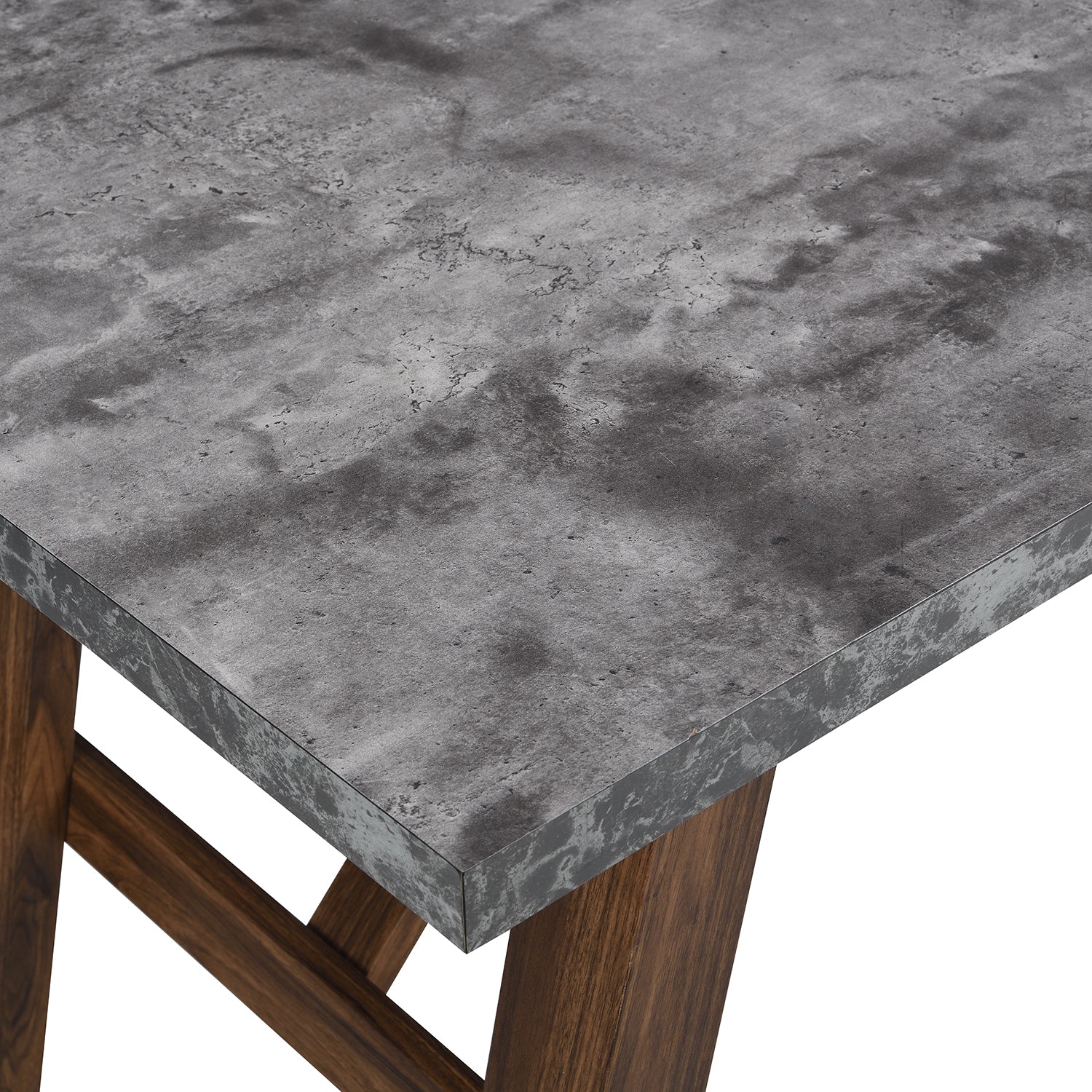 Lambeth Concrete effect 150cm Dining Table