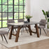 Lambeth Concrete effect 150cm Dining Table - daals