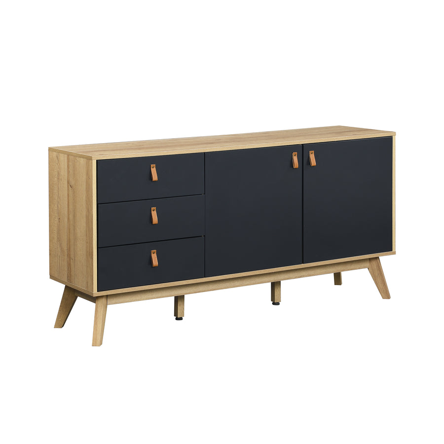 Tallis Two Tone Sideboard with 2 doors and 3 drawers - daals