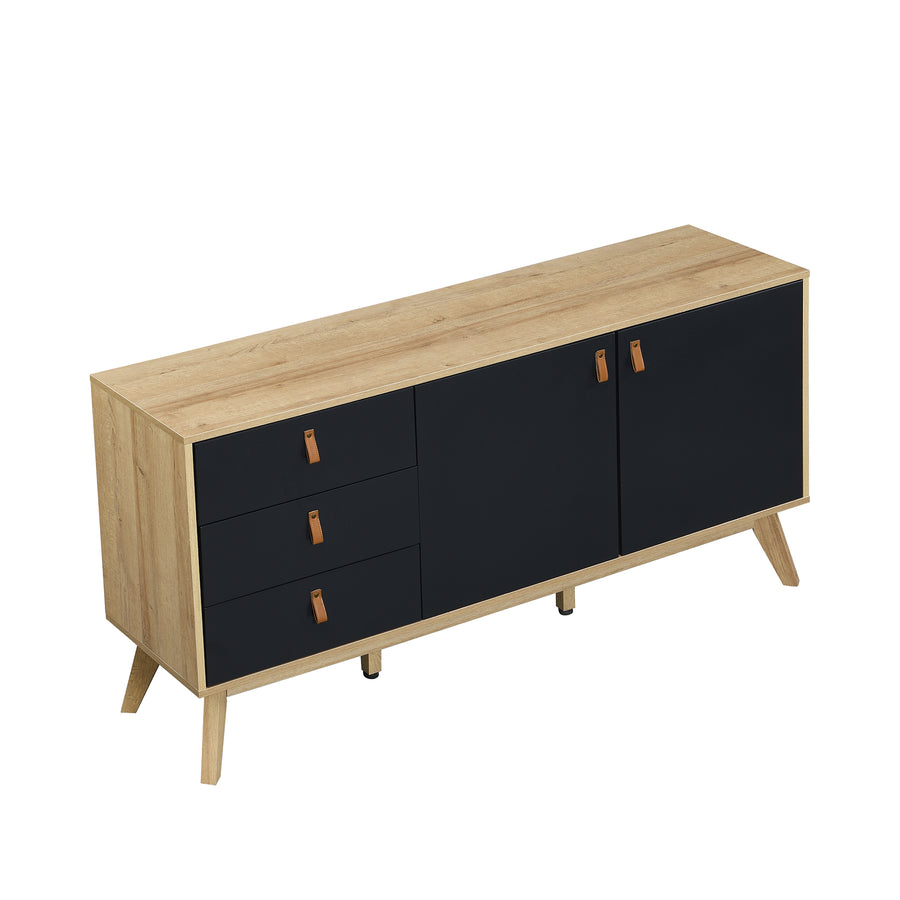 Tallis Two Tone Sideboard with 2 doors and 3 drawers - daals