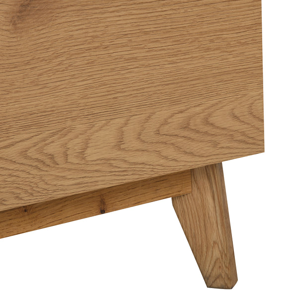 Ernest Writing Bureau in White & Oak Colour