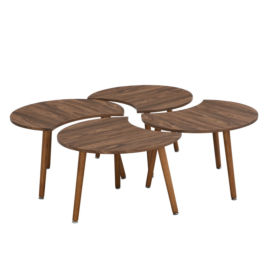 Monza 4-in-1 Walnut Effect Coffee Table
