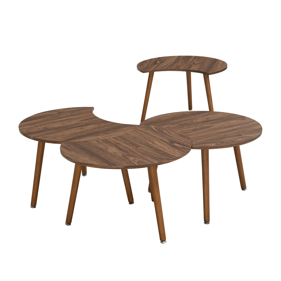 Monza 4-in-1 Walnut Effect Coffee Table