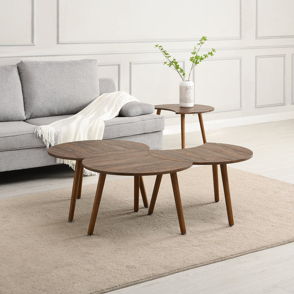 Monza 4-in-1 Walnut Effect Coffee Table