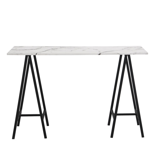 Ravena Marble Effect Console Table - daals