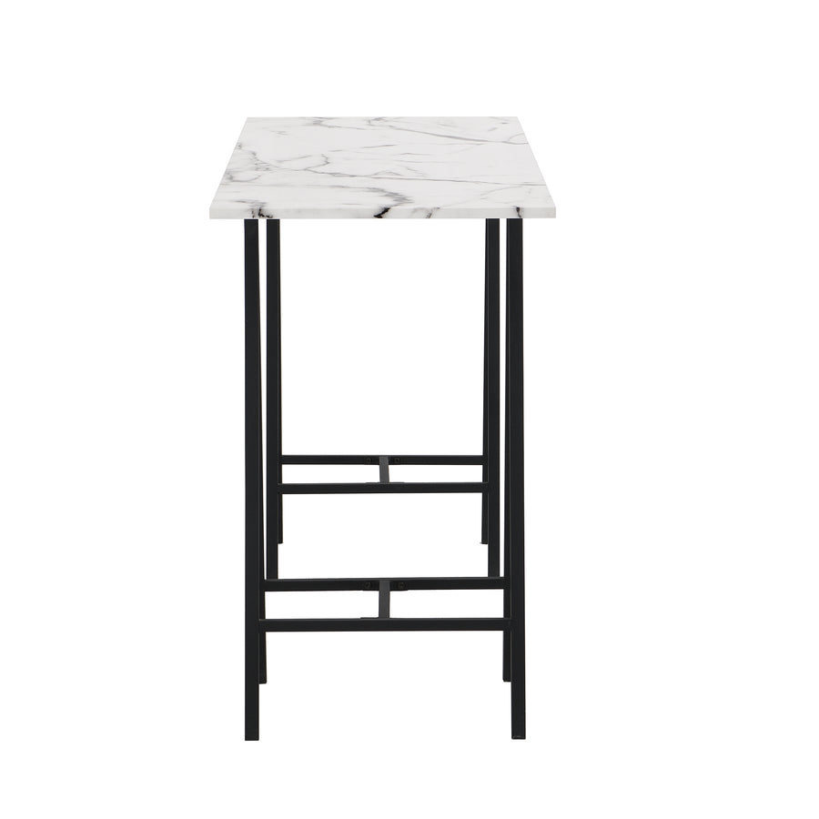 Ravena Marble Effect Console Table - daals