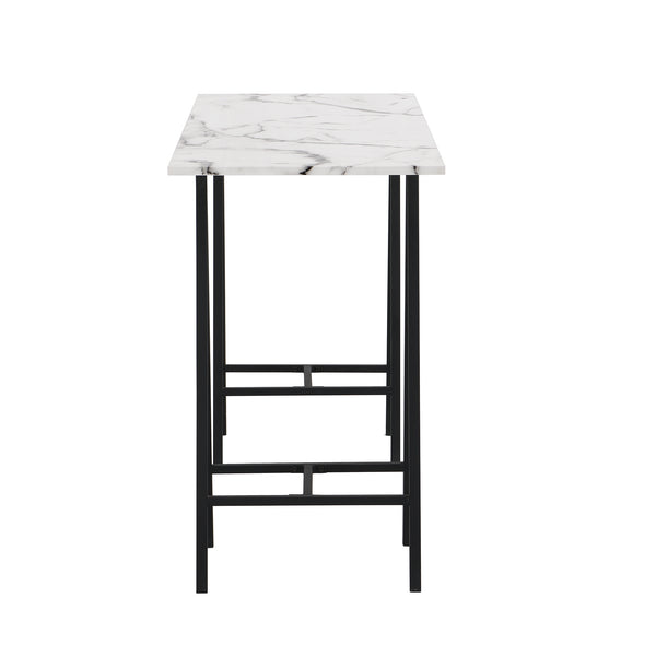 Ravena Marble Effect Console Table - daals