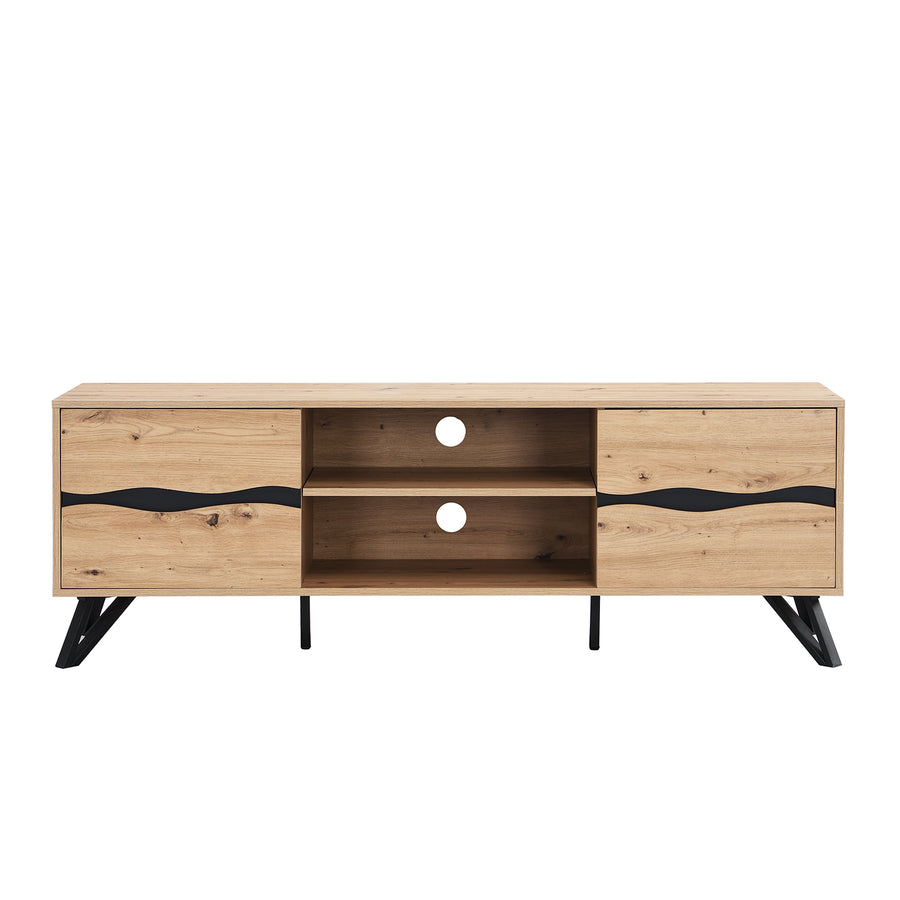 Weston Oak Effect Wide TV Unit