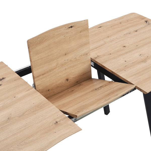 Weston Oak Effect Extendable 6-8 Seater Dining Table