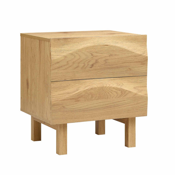 Moriko 2 Drawer Bedside Table