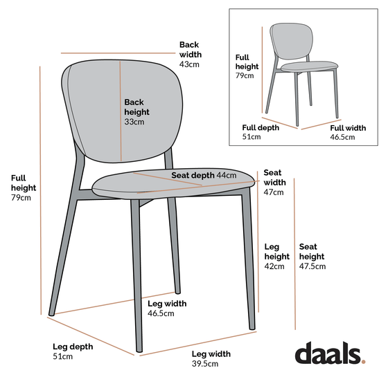 Kelmarsh Set of 2 Light Grey Fabric Upholstered Dining Chairs