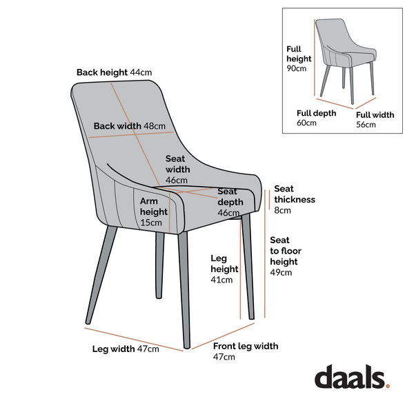Garnet Set of 2 Champagne Velvet Upholstered Dining Chairs with Back Handle