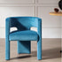 Greenwich Air Force Blue Velvet Dining Chair