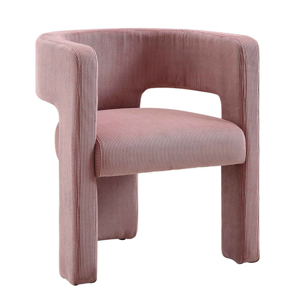 Greenwich Dusty Pink Corduroy Dining Chair daals