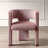 Greenwich Dusty Pink Corduroy Dining Chair - daals