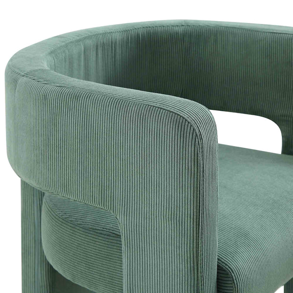 Greenwich Sage Green Corduroy Dining Chair