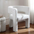 Greenwich White Boucle Dining Chair - daals