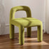Libby Olive Green Velvet Dining Chair - daals