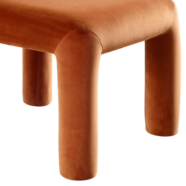Libby Rust Velvet Dining Chair